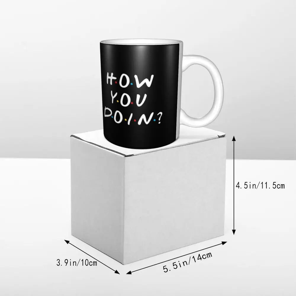 📺 “Friends” Mug – 11oz of Sitcom Sass