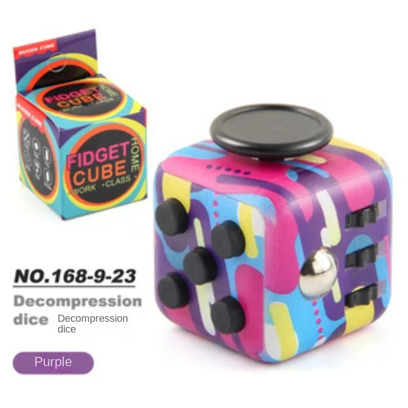 6-Sided Anti-Stress Fidget Dice