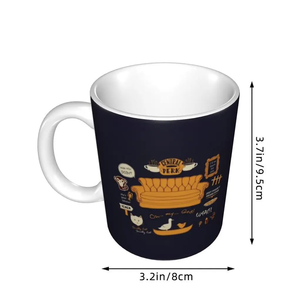 📺 “Friends” Mug – 11oz of Sitcom Sass