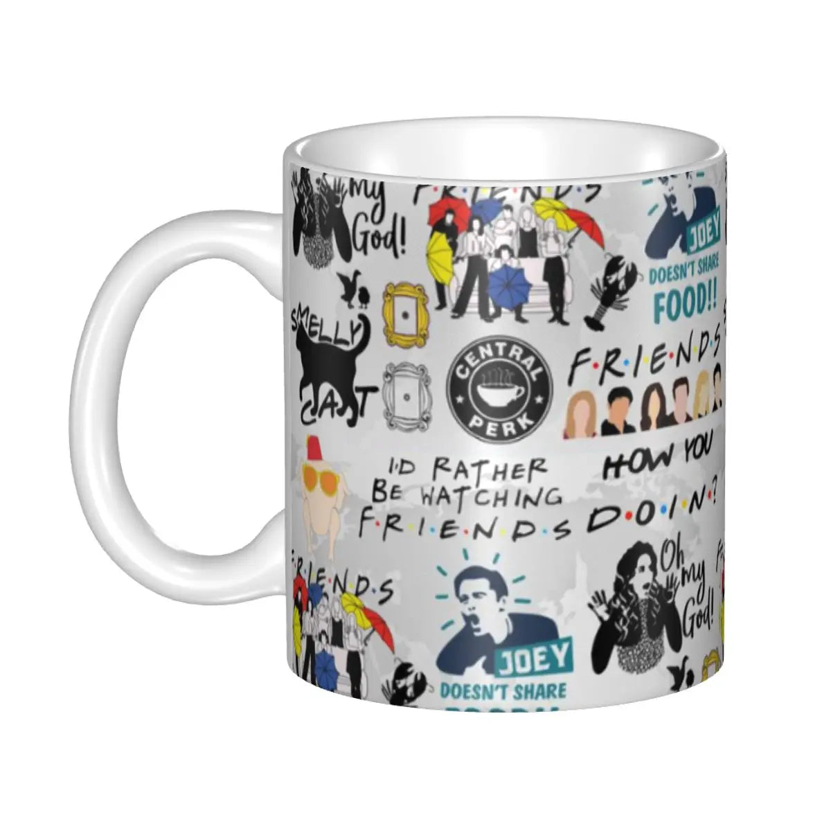 📺 “Friends” Mug – 11oz of Sitcom Sass