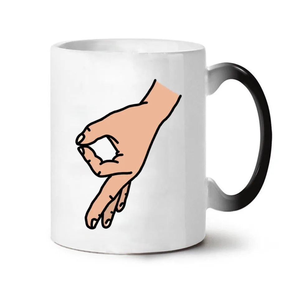 “Got You” Magic Mug – 350ml of Colour-Changing