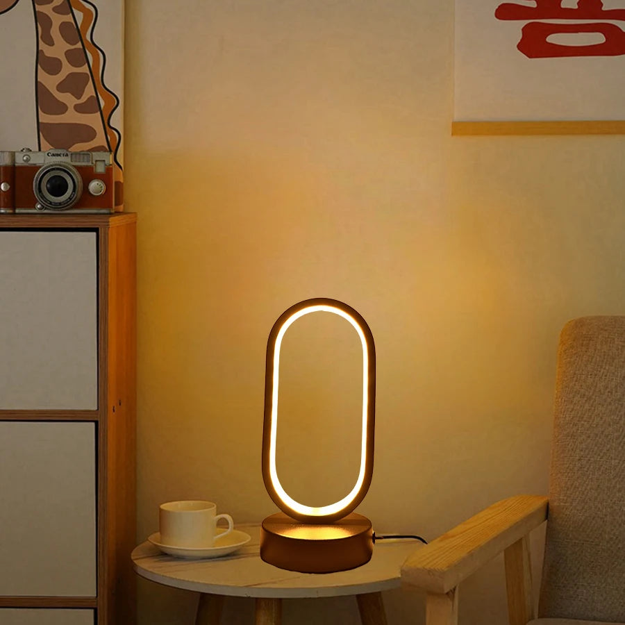 💡 LED U-Shaped Decorative Lamp – Ambient Elegance for Bedroom &amp; Living Spaces