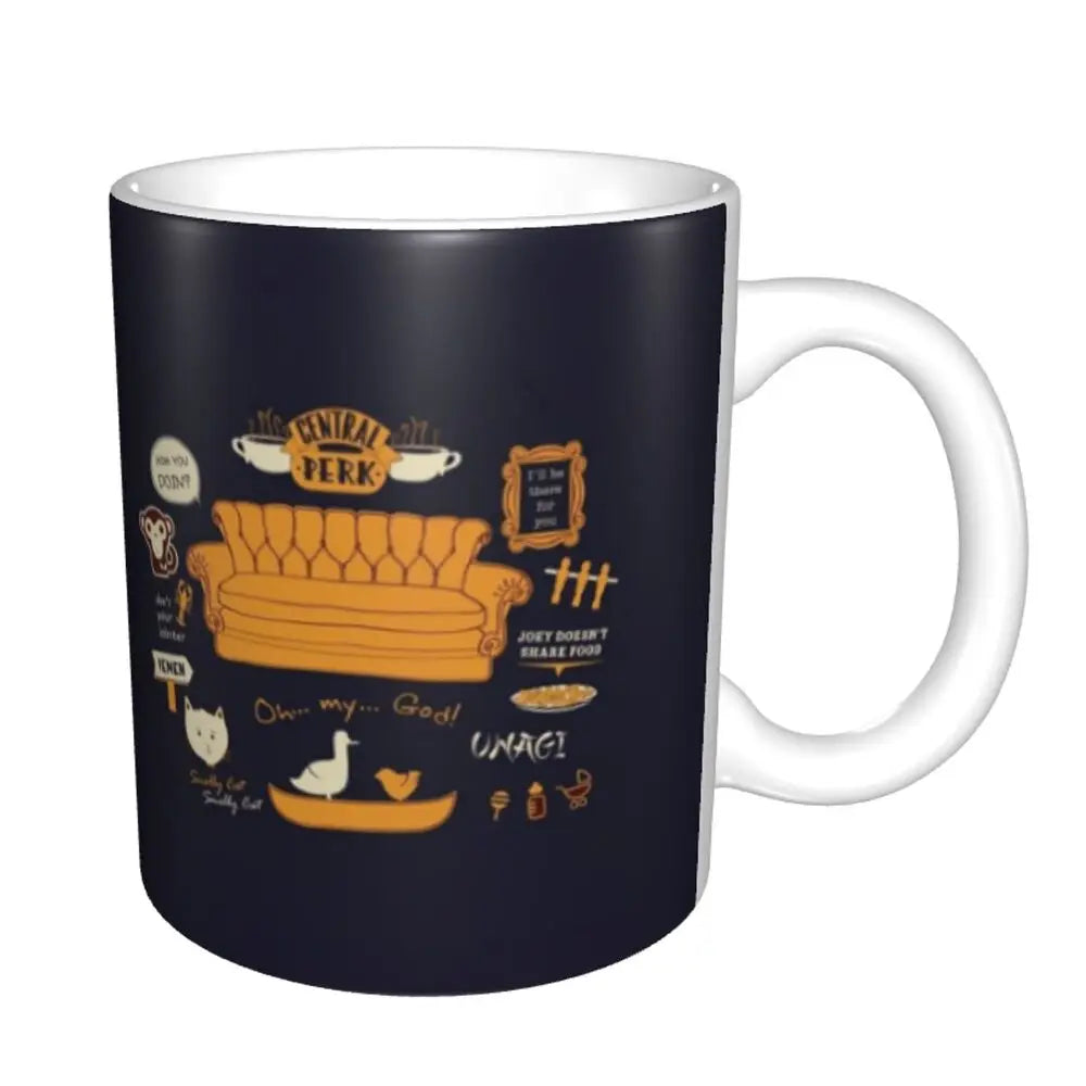 📺 “Friends” Mug – 11oz of Sitcom Sass