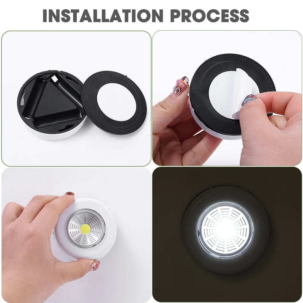 🌙 USB Rechargeable LED Night Light – Soft Glow for Every Space