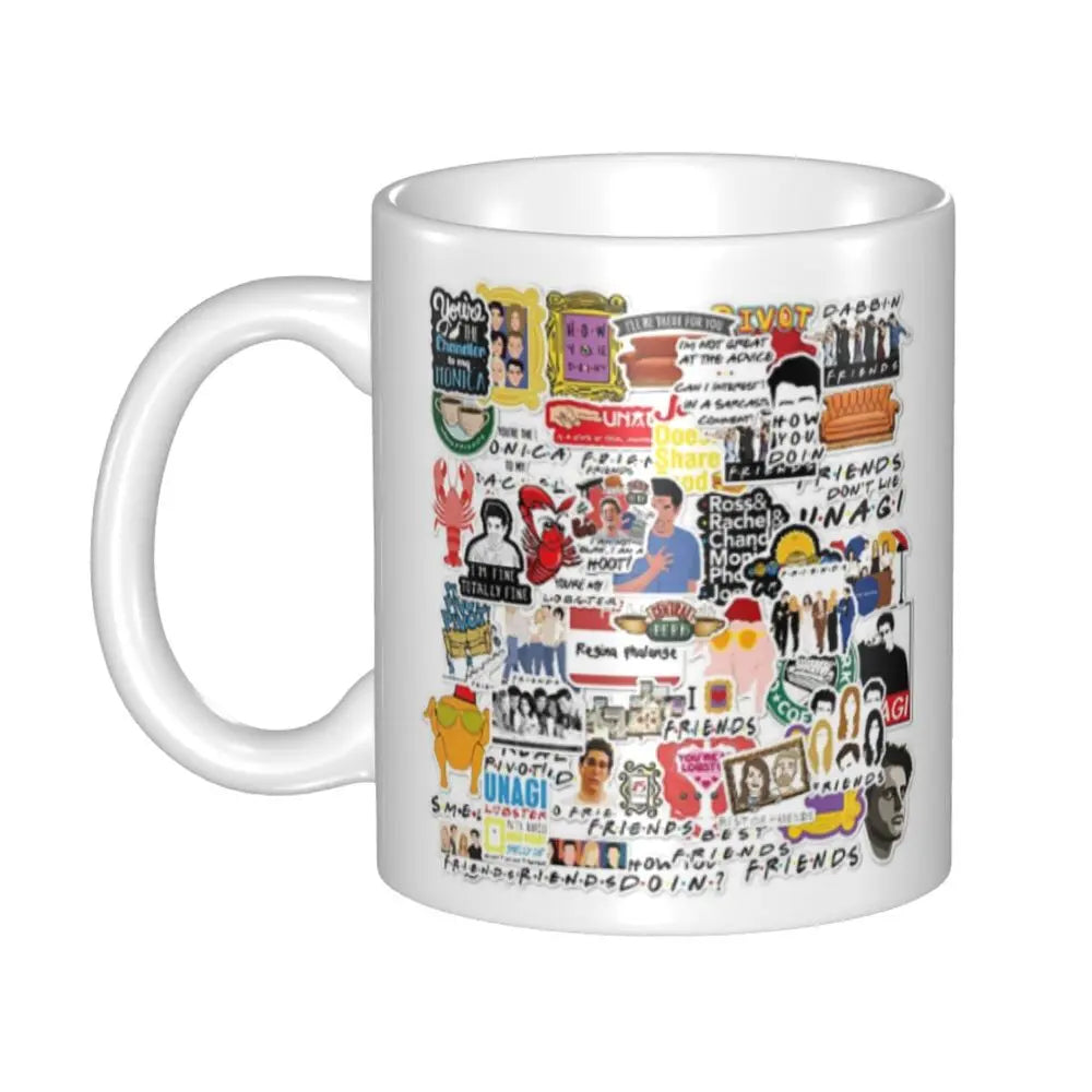 📺 “Friends” Mug – 11oz of Sitcom Sass