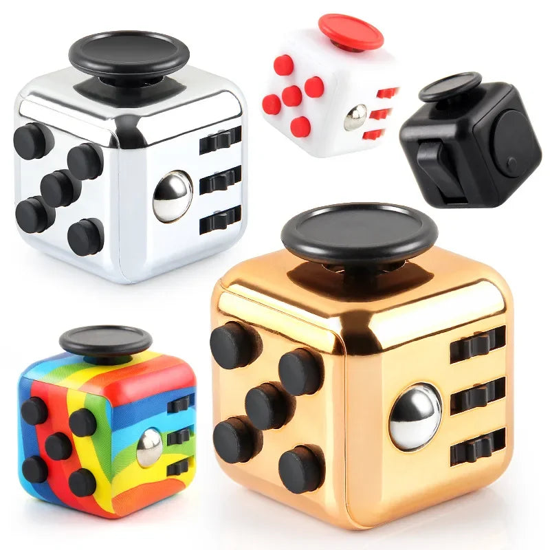 6-Sided Anti-Stress Fidget Dice