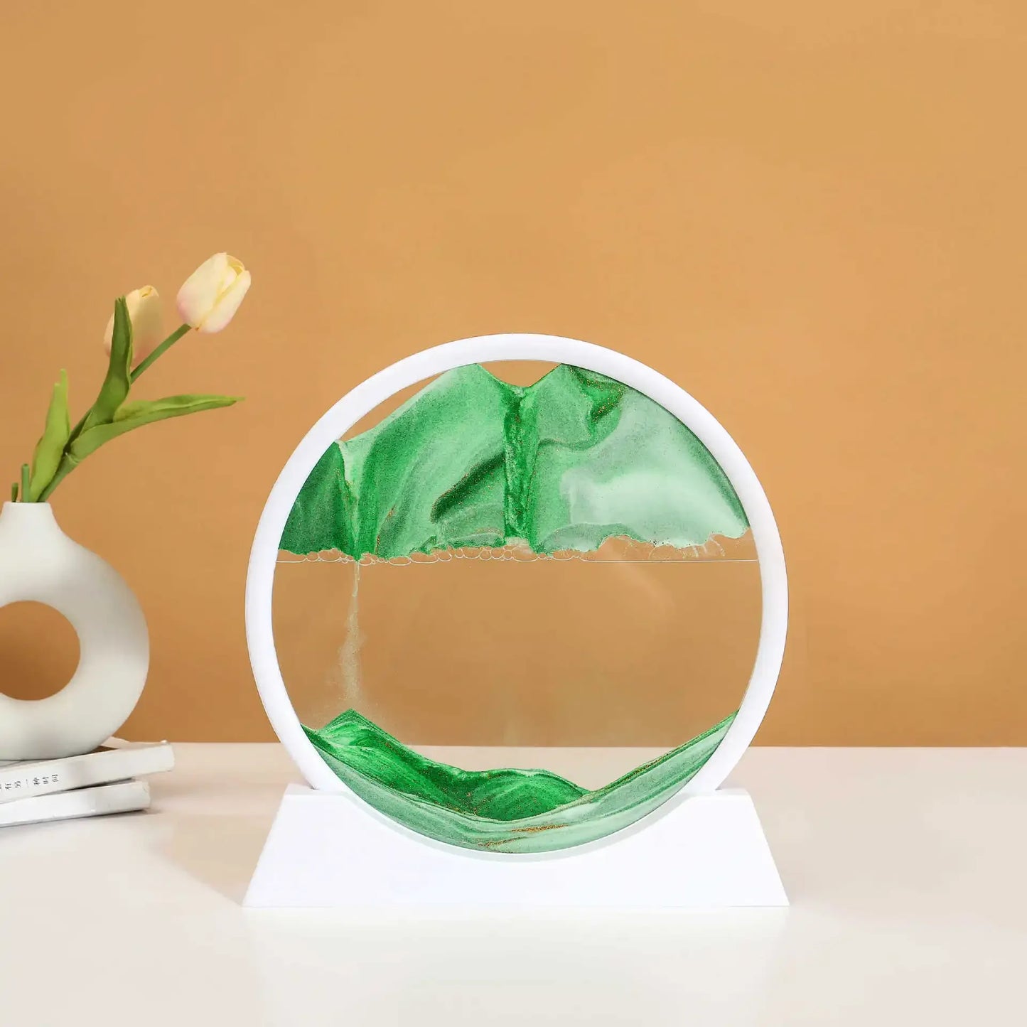 🌊 3D Deep Sea Sandscape – Flowing Sand Art for Calm & Clarity