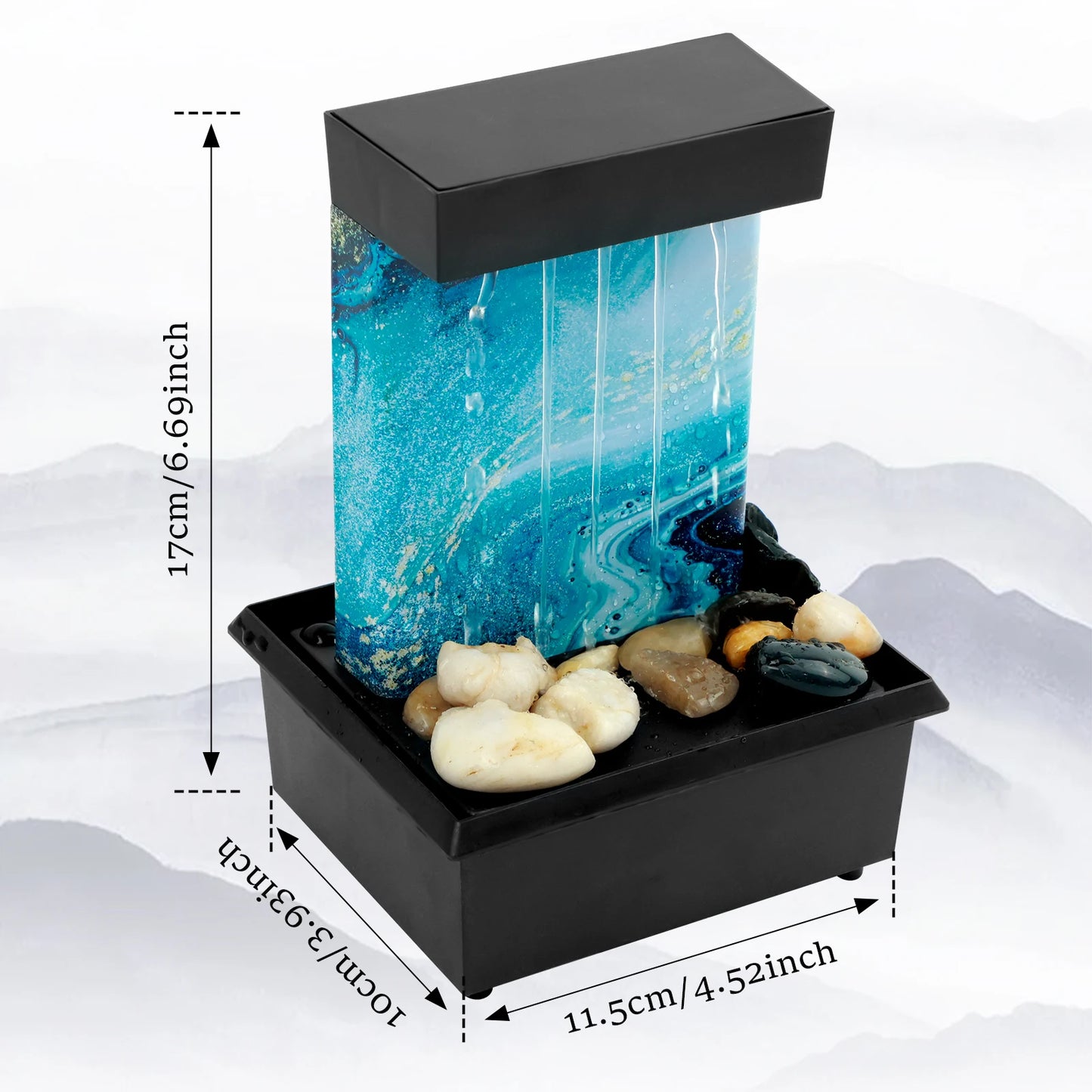 💦 Tabletop Fountain – Serenity in Style