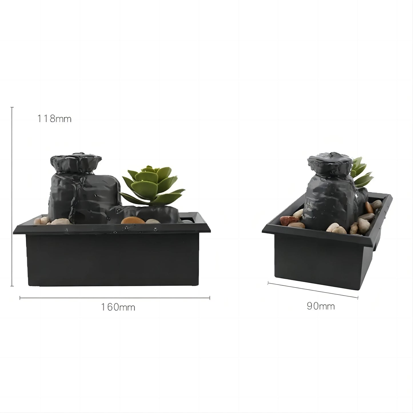 🌿 Mini Tabletop Fountain – Tranquillity in Every Drop