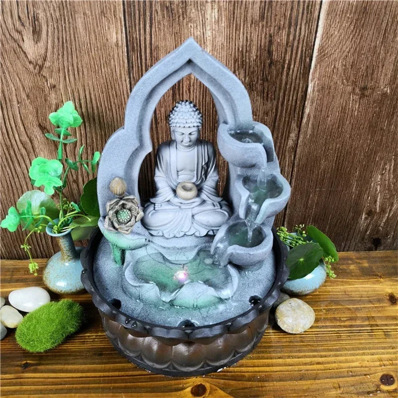 🧘 MINIDEAL Resin Feng Shui Ornament – Tranquillity Meets Tradition