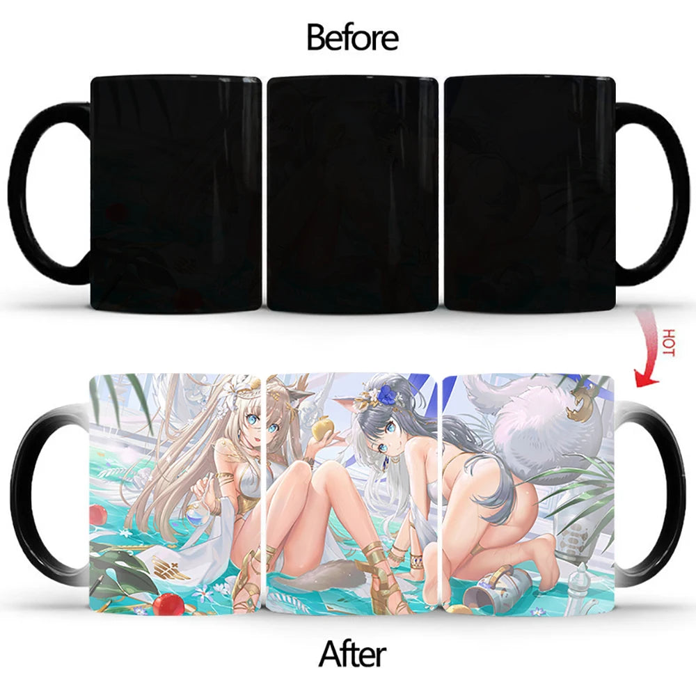 🛁 Bathing Beauty Magic Mug – 350ml of Steamy Surprise