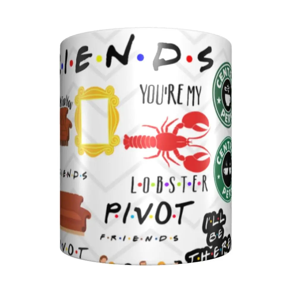 📺 “Friends” Mug – 11oz of Sitcom Sass