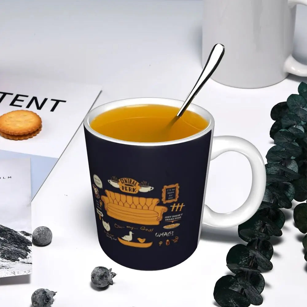 📺 “Friends” Mug – 11oz of Sitcom Sass