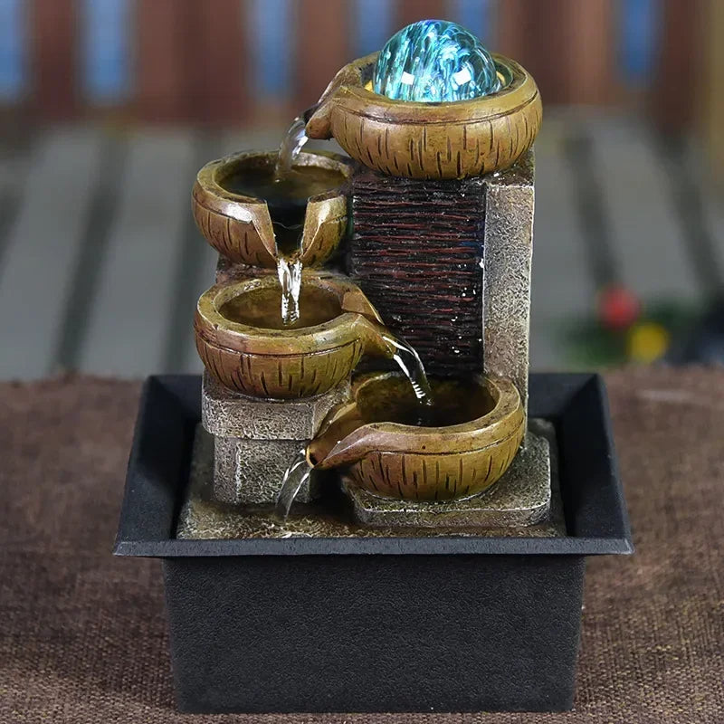 🧘 MINIDEAL Resin Feng Shui Ornament – Serenity in Every Detail