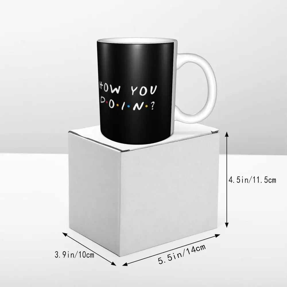 📺 “Friends” Mug – 11oz of Sitcom Sass