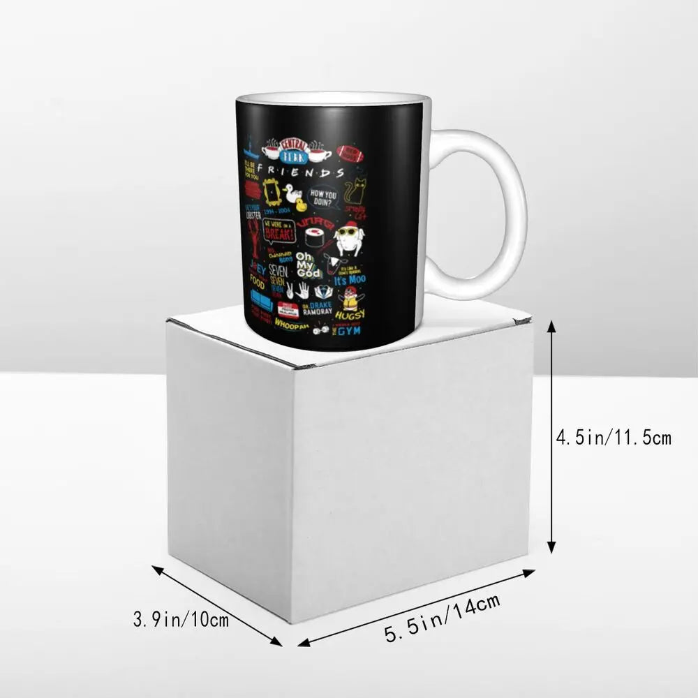 📺 “Friends” Mug – 11oz of Sitcom Sass