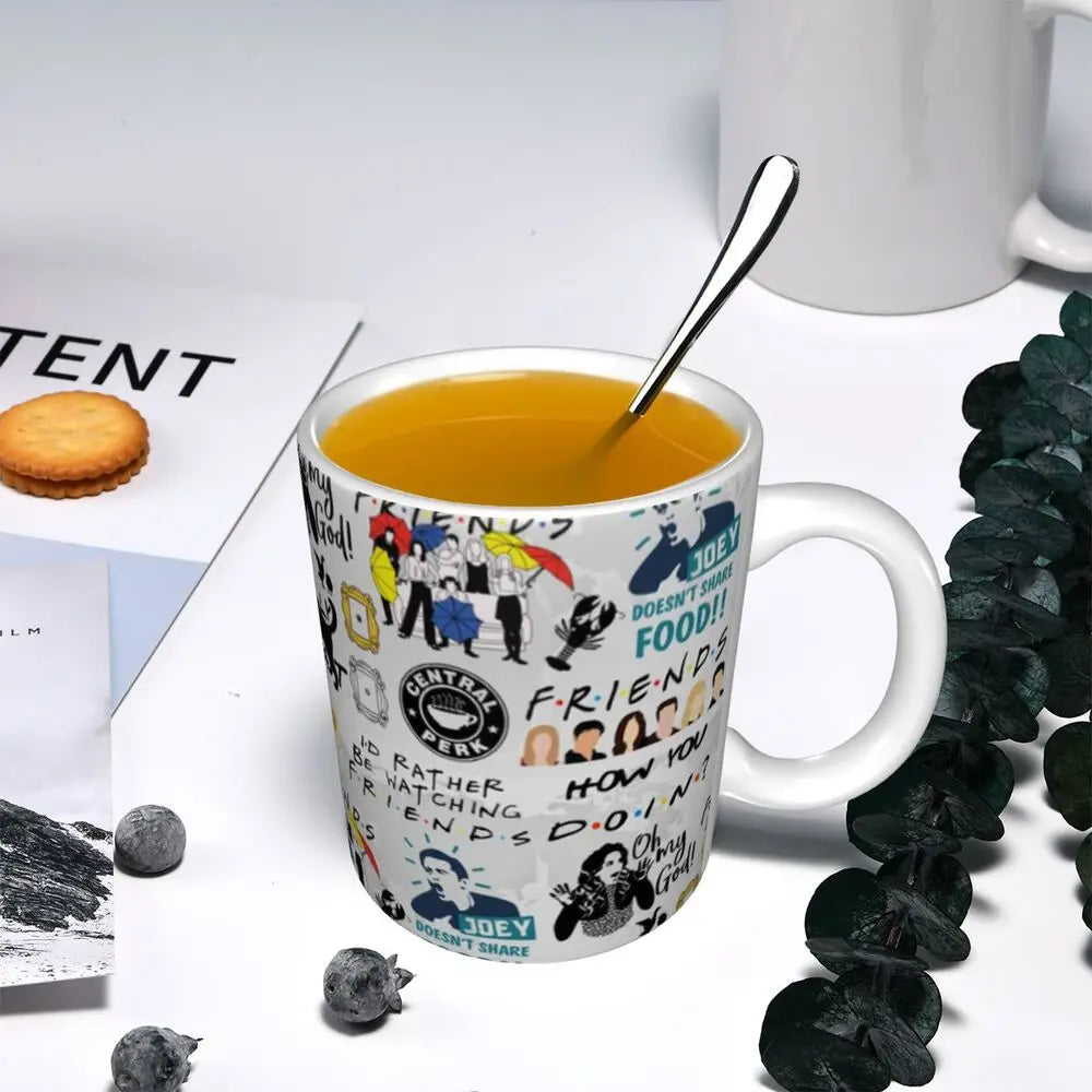 📺 “Friends” Mug – 11oz of Sitcom Sass
