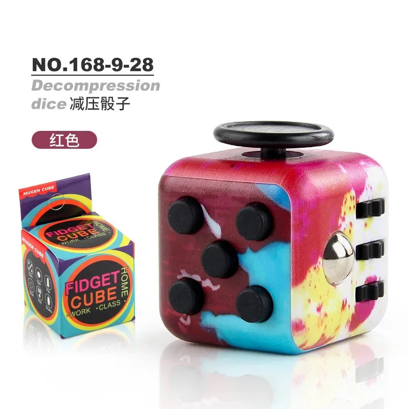 6-Sided Anti-Stress Fidget Dice