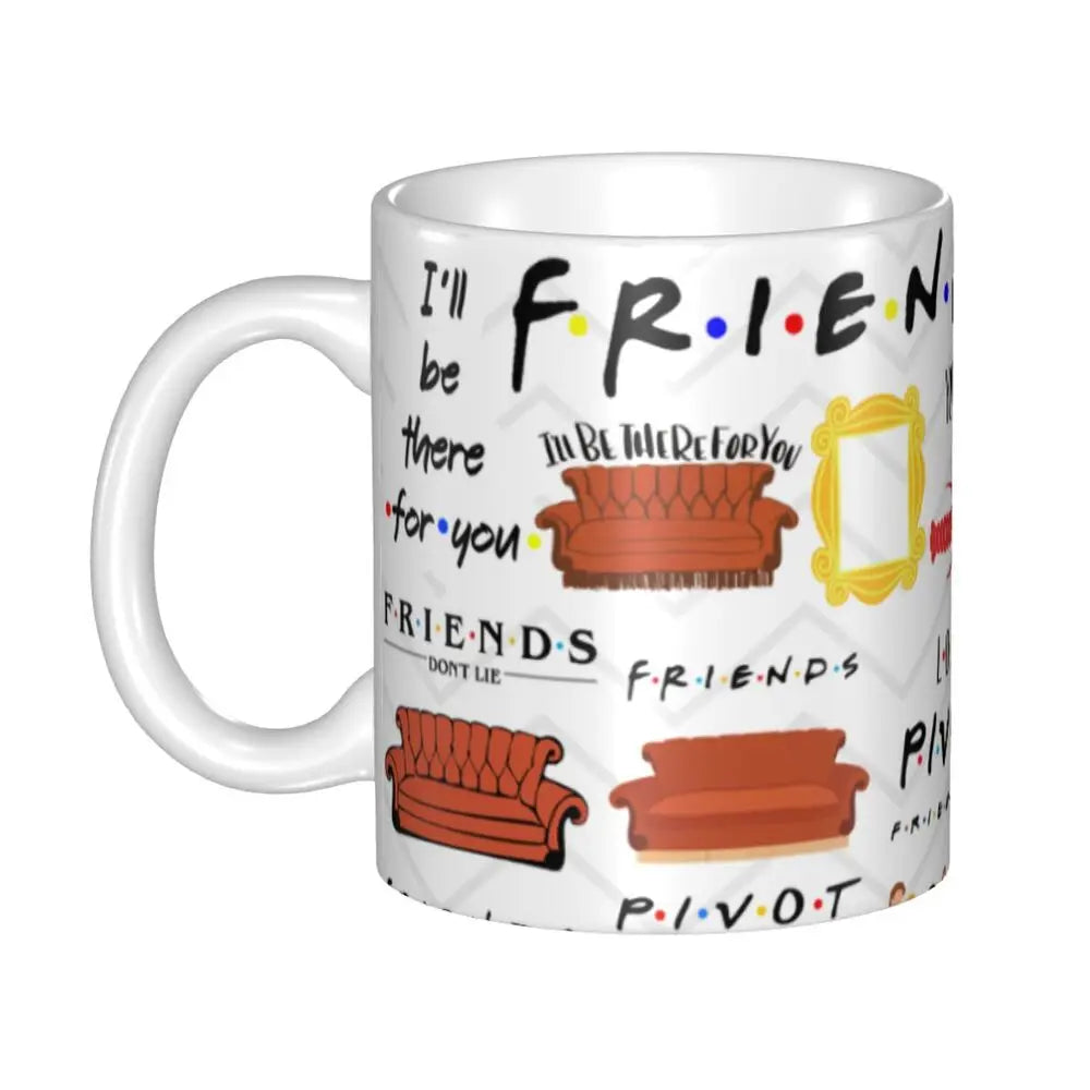 📺 “Friends” Mug – 11oz of Sitcom Sass