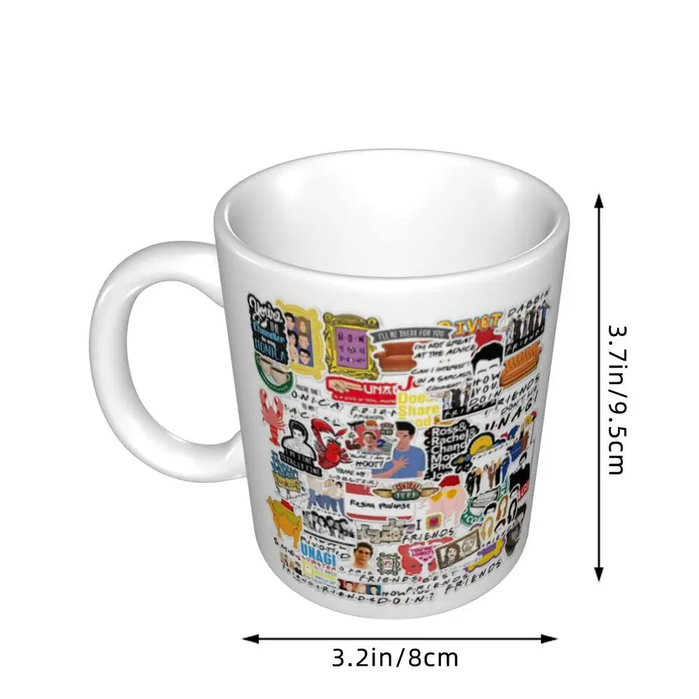 📺 “Friends” Mug – 11oz of Sitcom Sass