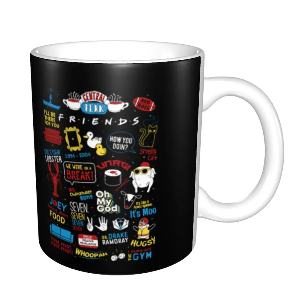 📺 “Friends” Mug – 11oz of Sitcom Sass