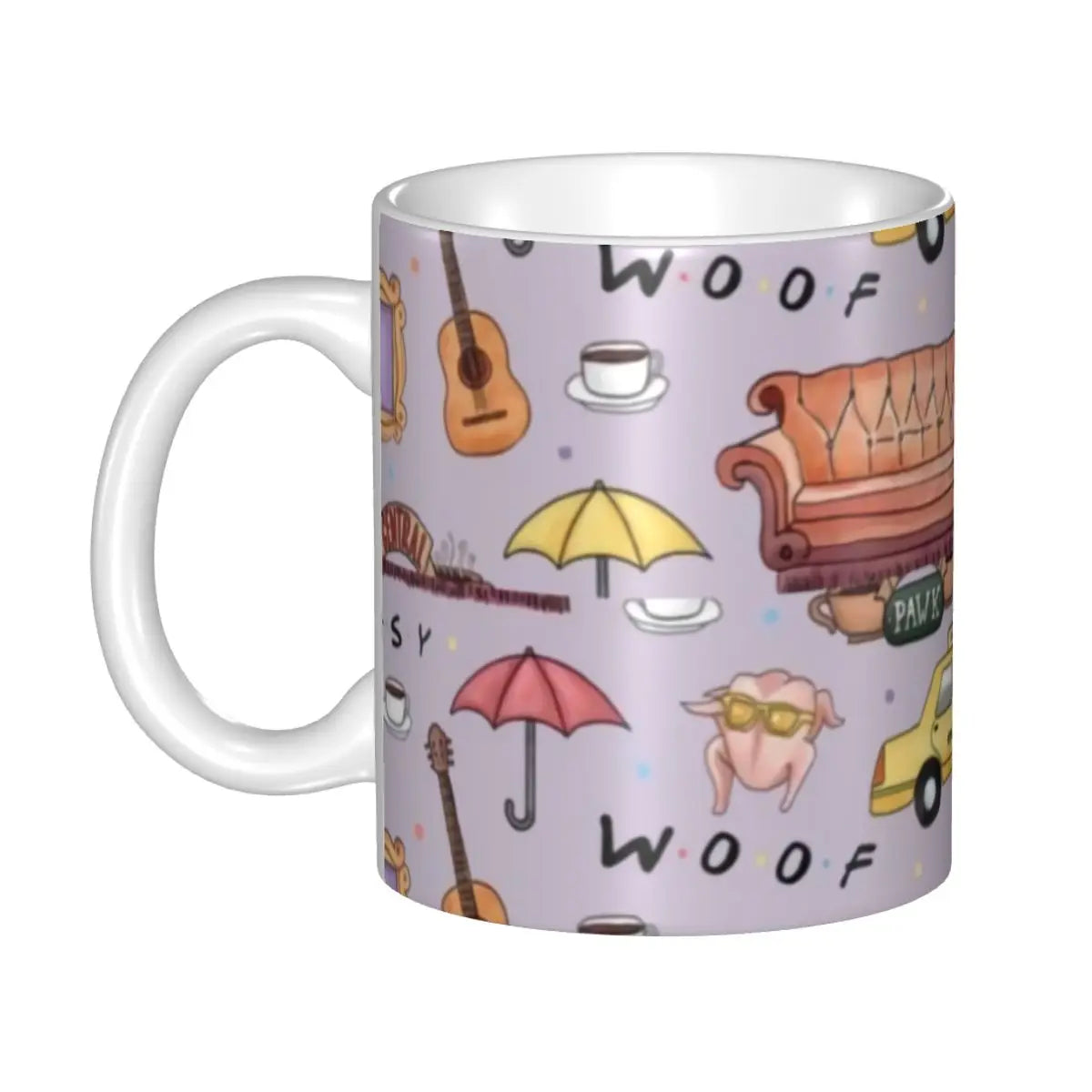 📺 “Friends” Mug – 11oz of Sitcom Sass