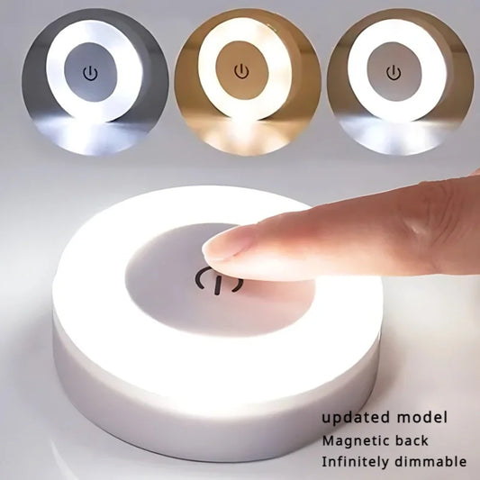 🌙 USB Rechargeable LED Night Light – Soft Glow for Every Space