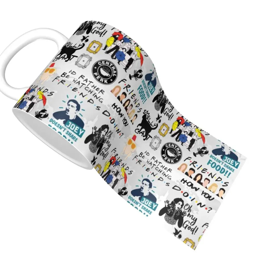 📺 “Friends” Mug – 11oz of Sitcom Sass