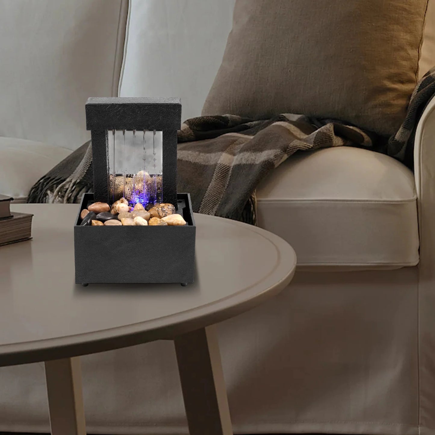 🌿 Mini Tabletop Fountain – Tranquillity in Every Drop
