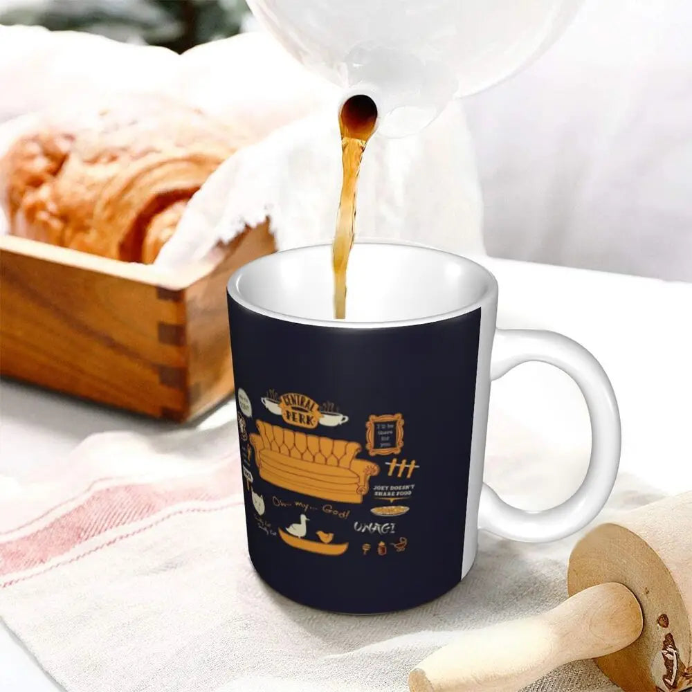 📺 “Friends” Mug – 11oz of Sitcom Sass