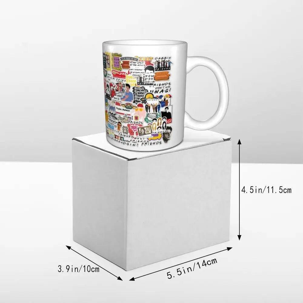 📺 “Friends” Mug – 11oz of Sitcom Sass