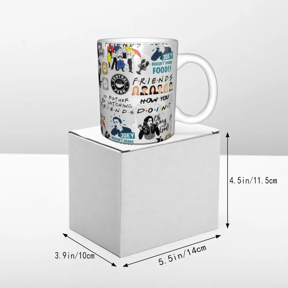 📺 “Friends” Mug – 11oz of Sitcom Sass