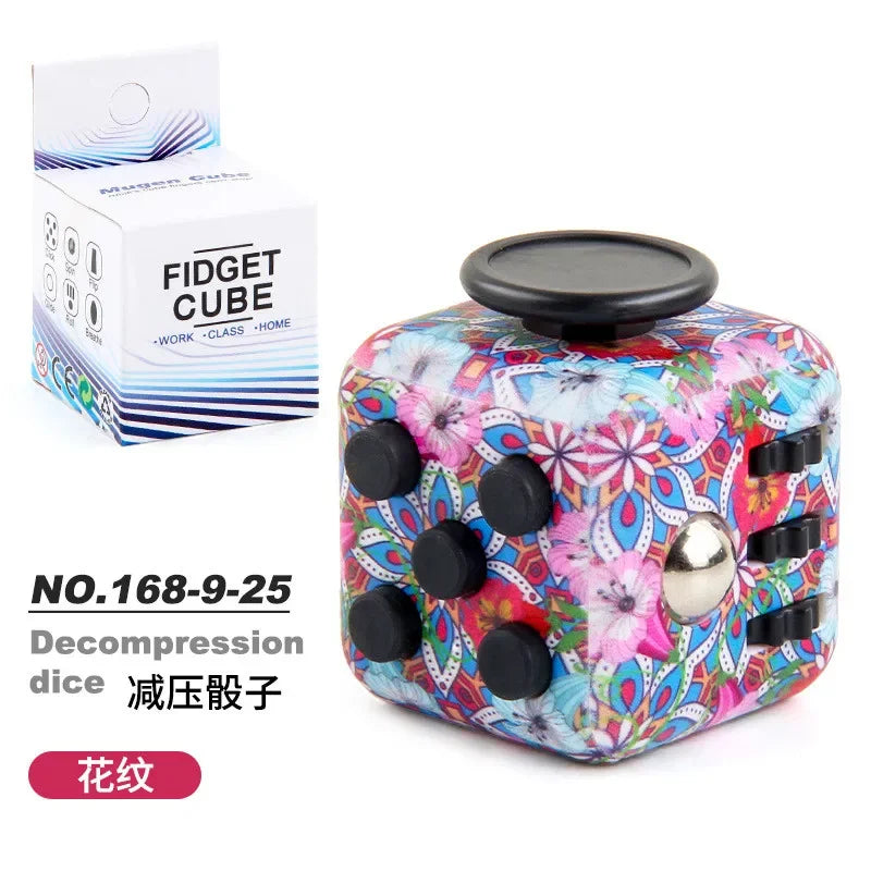 6-Sided Anti-Stress Fidget Dice