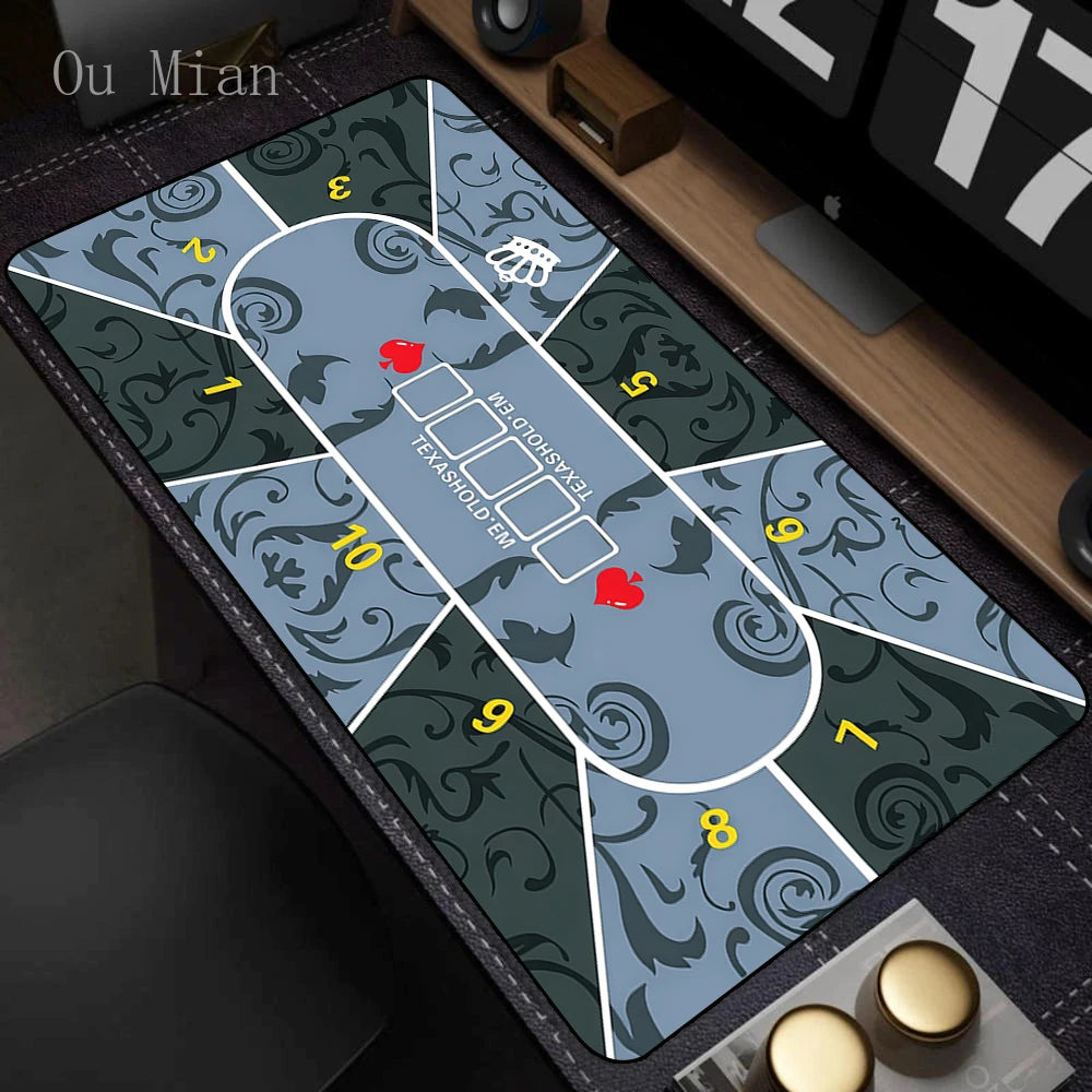 ♠️ Texas Hold’em XXL Poker Mat – Precision Play Meets Custom Style