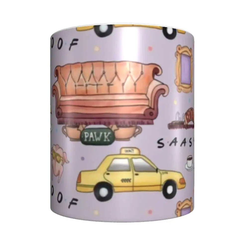 📺 “Friends” Mug – 11oz of Sitcom Sass