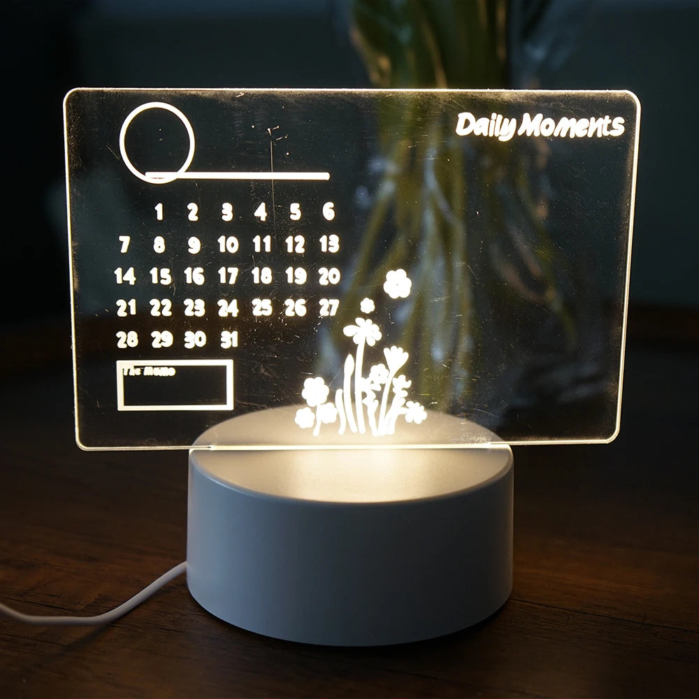 LED Message Board Night Light – USB Powered