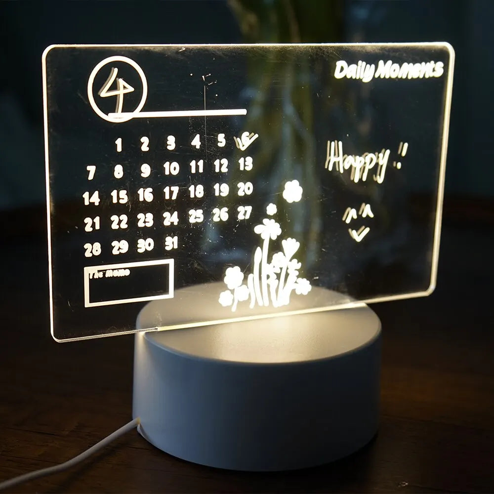 LED Message Board Night Light – USB Powered