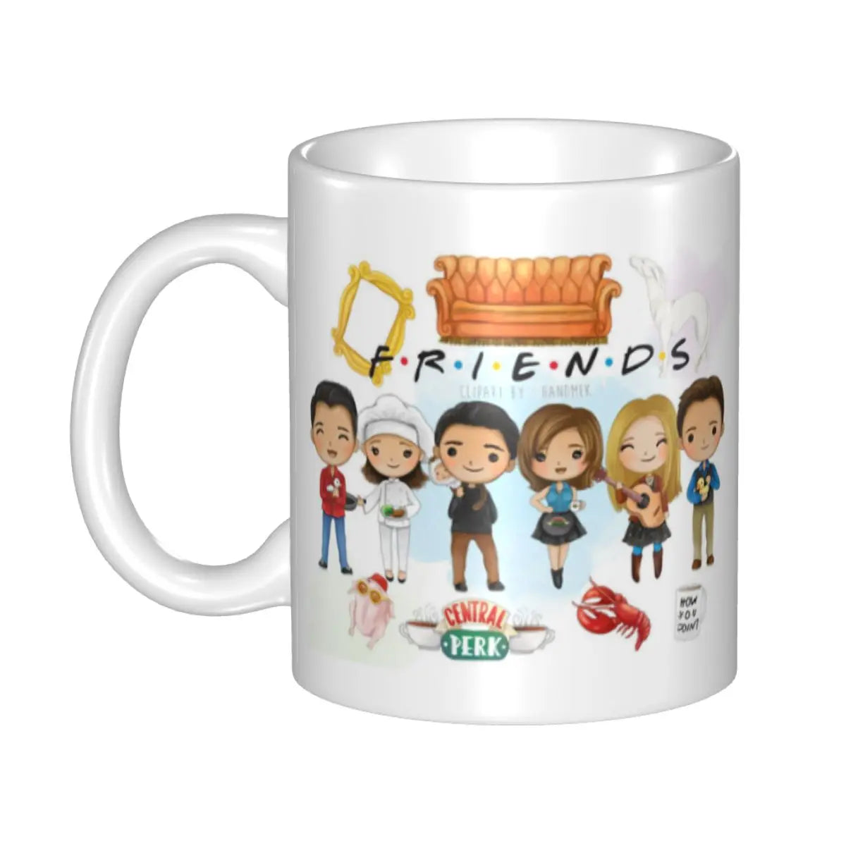 📺 “Friends” Mug – 11oz of Sitcom Sass
