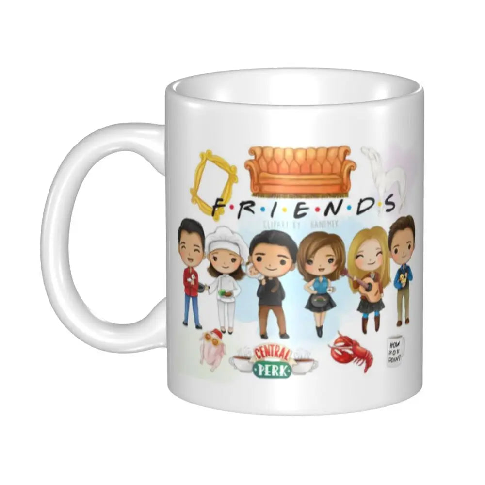📺 “Friends” Mug – 11oz of Sitcom Sass