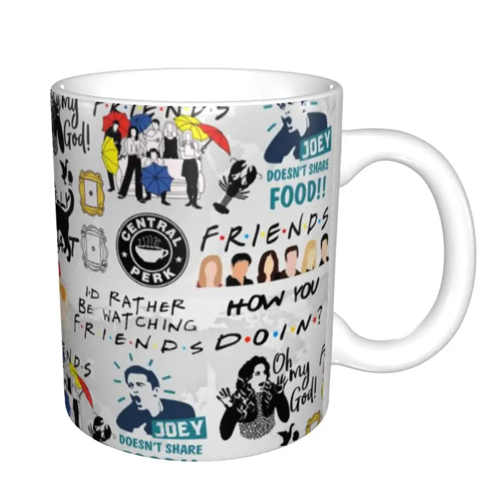 📺 “Friends” Mug – 11oz of Sitcom Sass