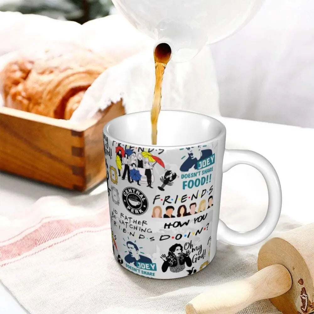 📺 “Friends” Mug – 11oz of Sitcom Sass