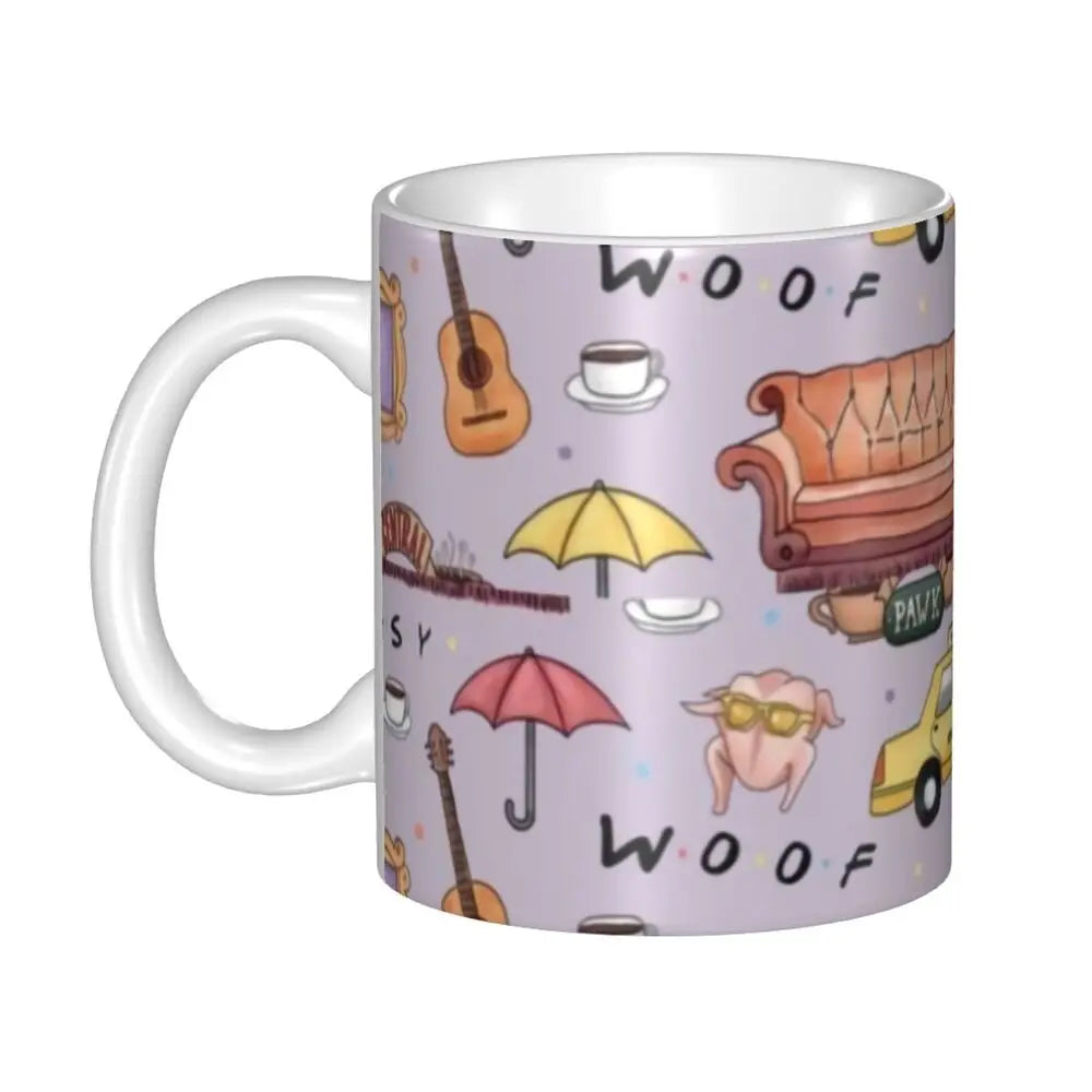 📺 “Friends” Mug – 11oz of Sitcom Sass