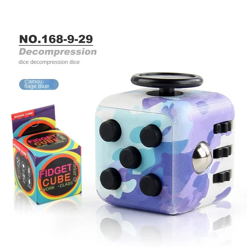 6-Sided Anti-Stress Fidget Dice