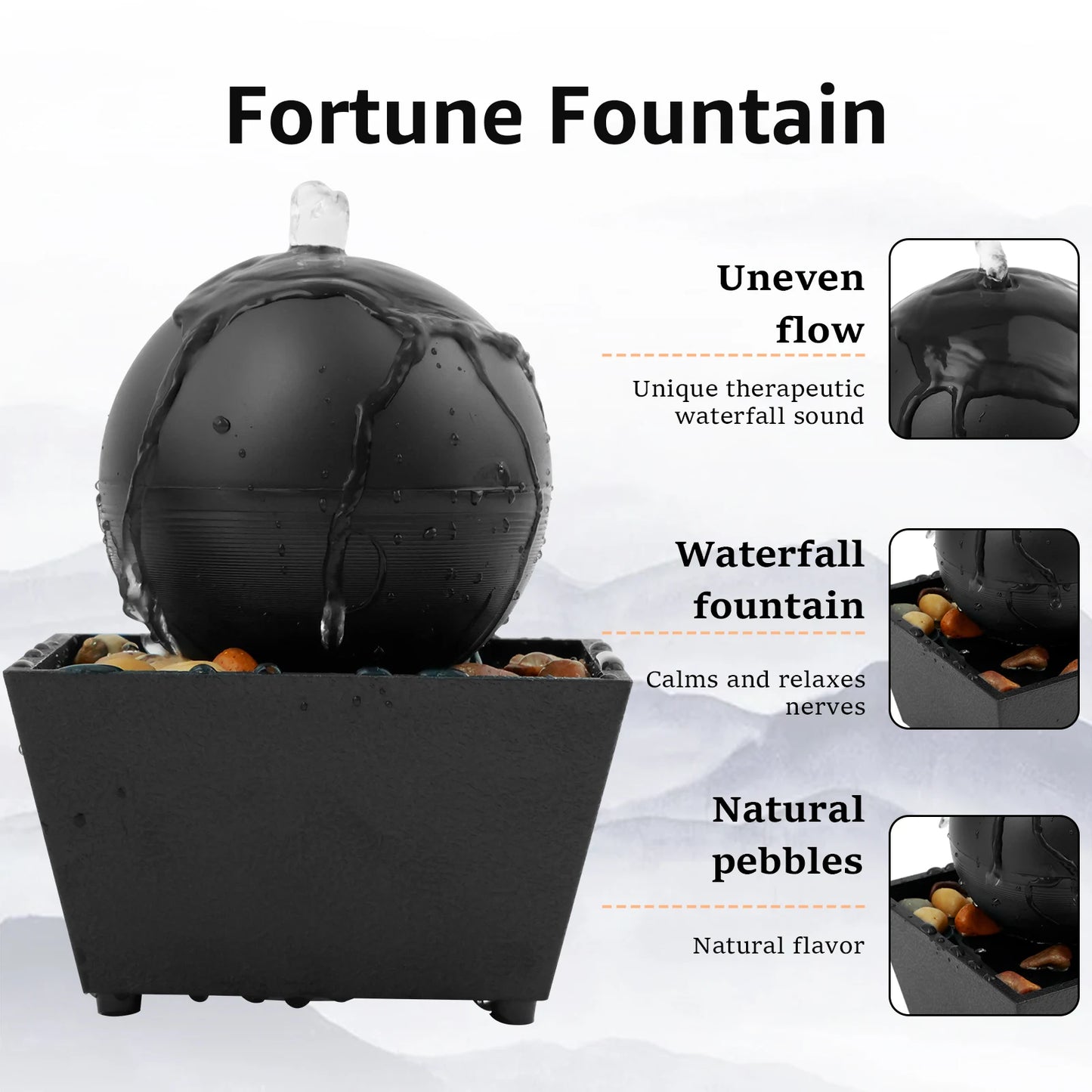 💦 Tabletop Fountain – Serenity in Style