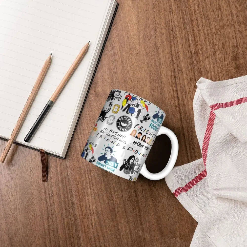📺 “Friends” Mug – 11oz of Sitcom Sass
